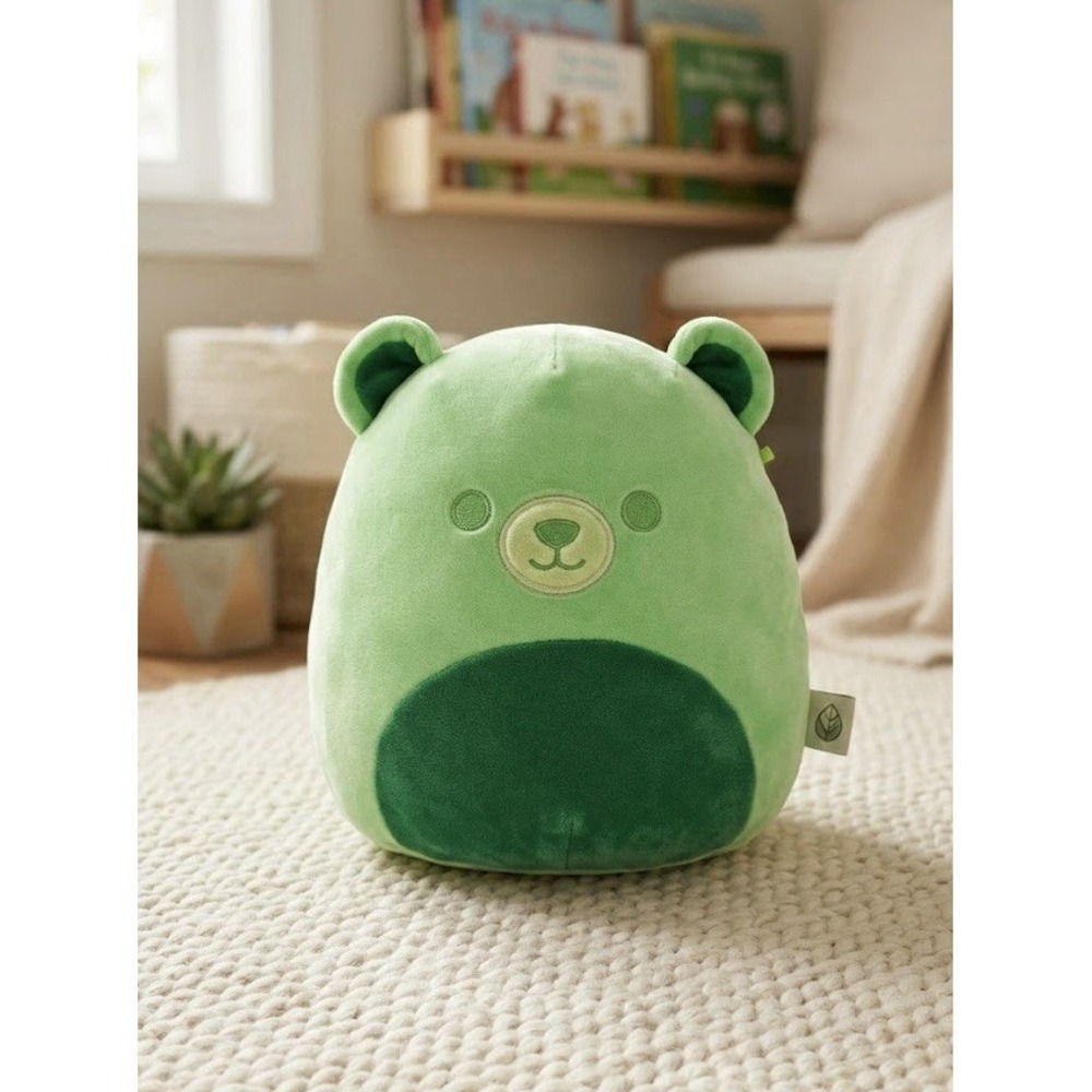 Squishmallows Gobo Green‎ Gummy Bear Plush Doll Small Stuffed Toy 8in NWOT